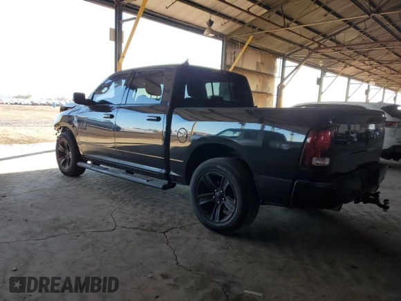 2015 Ram 1500 Sport with VIN 1C6RR6MT5FS785009, listed as a Copart auction lot 84213404 with 196,256 mi miles and Salvage title. Bid and sale history available at DreamBid. Image 2.
