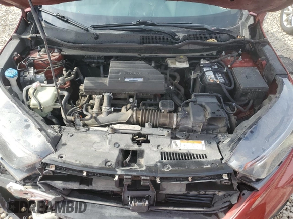 2018 Honda CR-V EX with VIN 2HKRW2H58JH623436, listed as a Copart auction lot 45599925 with 90,161 mi miles and Salvage Title. Bid and sale history available at carsss.com. Image 12.