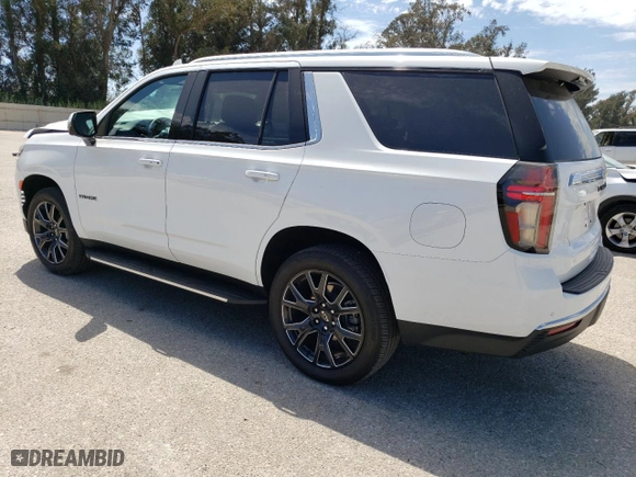 2024 Chevrolet Tahoe LT with VIN 1GNSCNKD8RR167784, listed as a Copart auction lot 60349214 with 8,413 mi miles and Salvage Title. Bid and sale history available at carsss.com. Image 2.