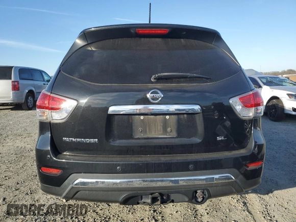 2016 Nissan Pathfinder Platinum with VIN 5N1AR2MN7GC620845, listed as a Copart auction lot 88787835 with 131,799 mi miles and Salvage Title. Bid and sale history available at carsss.com. Image 6.