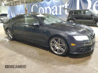 2014 Audi S7 Prestige with VIN WAUW2AFC0EN029419, listed as a Copart auction lot 50169735 with 89,888 mi miles and Clean Title. Bid and sale history available at carsss.com. Image 4.