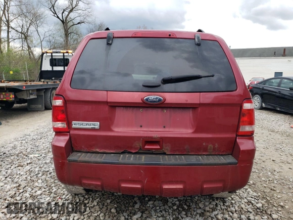 2011 Ford Escape XLT with VIN 1FMCU0D75BKB51928, listed as a Copart auction lot 54695905 with 198,244 mi miles and Clean Title. Bid and sale history available at carsss.com. Image 6.