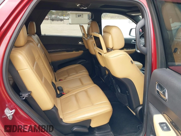 2014 Dodge Durango Citadel with VIN 1C4SDJET0EC278151, listed as a IAAI auction lot 42157123 with 130,672 mi miles and . Bid and sale history available at DreamBid. Image 8.