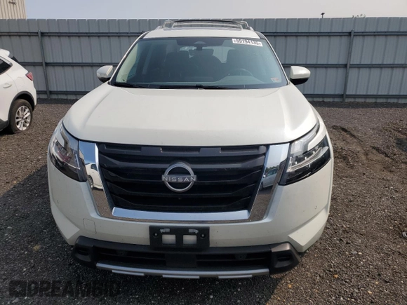 2024 Nissan Pathfinder SL with VIN 5N1DR3CD5RC200810, listed as a Copart auction lot 59194135 with 23,740 mi miles and Salvage title. Bid and sale history available at DreamBid. Image 5.