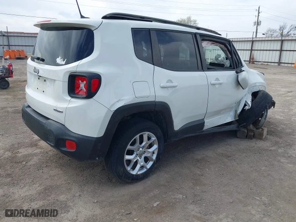 2017 Jeep Renegade Altitude with VIN ZACCJBBB2HPE57919, listed as a IAAI auction lot 41803327 with 142,912 mi miles. Bid and sale history available at carsss.com. Image 4.