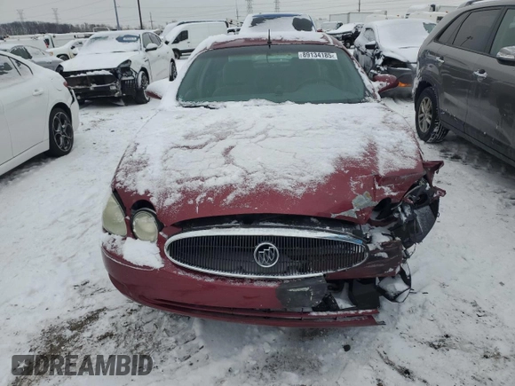 2005 Buick LaCrosse CX with VIN 2G4WC532951345370, listed as a Copart auction lot 89134185 with 84,373 mi miles and Salvage title. Bid and sale history available at DreamBid. Image 5.