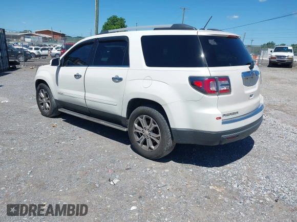 2014 GMC Acadia SLT z VIN 1GKKRRKD0EJ295660, wystawiony jako IAAI lot #42154553 z przebiegiem 190 591 mil mil oraz . Historia ofert i sprzedaży dostępna na DreamBid. Obrazek 3.