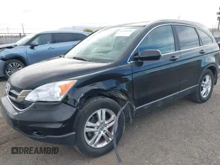 2011 Honda CR-V EX-L with VIN 5J6RE3H77BL021340, listed as a IAAI auction lot 41208898 with 153,096 mi miles. Bid and sale history available at carsss.com. Image 2.