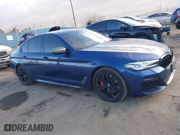 2021 BMW 5 Series M550i xDrive z VIN WBA13BK0XMCG75802, wystawiony jako IAAI lot #41503977 z przebiegiem 20 741 mil mil oraz . Historia ofert i sprzedaży dostępna na DreamBid. Obrazek 13.