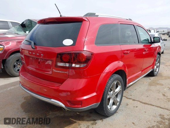 2016 Dodge Journey Crossroad Plus z VIN 3C4PDCGG2GT173538, wystawiony jako IAAI lot #41548011 z przebiegiem 124 416 mil mil oraz . Historia ofert i sprzedaży dostępna na DreamBid. Obrazek 4.