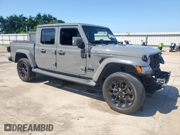 2022 Jeep Gladiator High Altitude z VIN 1C6HJTFG0NL178705, wystawiony jako Copart lot #60988265 z przebiegiem 51 143 mil mil oraz Szkoda całkowita • Salvage title. Historia ofert i sprzedaży dostępna na DreamBid. Obrazek 4.