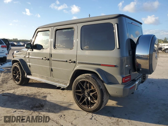 2021 Mercedes-Benz G 63 AMG with VIN W1NYC7HJXMX386092, listed as a Copart auction lot 77246233 with Not Provided miles and . Bid and sale history available at DreamBid. Image 2.
