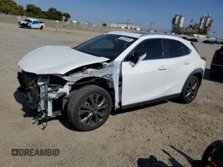 2019 Lexus UX 200 with VIN JTHY3JBH1K2005488, listed as a Copart auction lot 60835025 with 78,285 mi miles and Salvage title. Bid and sale history available at DreamBid. Image 1.