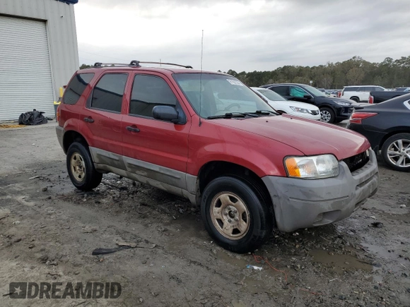 2001 Ford Escape XLS with VIN 1FMYU021X1KC37934, listed as a Copart auction lot 81552334 with 363,507 mi miles and Salvage Title. Bid and sale history available at carsss.com. Image 4.