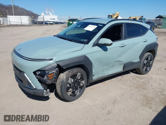 2024 Hyundai Kona SEL with VIN KM8HBCAB2RU118129, listed as a IAAI auction lot 41751534 with 7,468 mi miles. Bid and sale history available at carsss.com. Image 18.