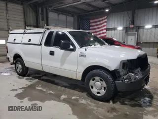 2008 Ford F-150 XL with VIN 1FTRF12218KE99420, listed as a Copart auction lot 44767035 with 180,556 mi miles and Salvage Title. Bid and sale history available at carsss.com. Image 4.