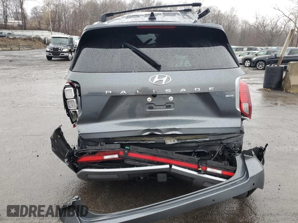 2024 Hyundai Palisade Limited z VIN KM8R5DGE8RU700724, wystawiony jako Copart lot #50457145 z przebiegiem Nie podano mil oraz Szkoda całkowita • Salvage title. Historia ofert i sprzedaży dostępna na DreamBid. Obrazek 6.