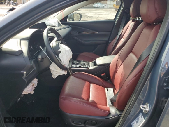 2024 Mazda CX-30 S Carbon Edition with VIN 3MVDMBCM0RM641898, listed as a Copart auction lot 57712225 with 9,185 mi miles and Salvage title. Bid and sale history available at DreamBid. Image 7.