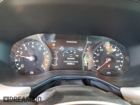 2025 Jeep Compass Limited z VIN 3C4NJDCN6ST525944, wystawiony jako Copart lot #65238385 z przebiegiem 18 480 mil mil oraz Czysty tytuł • Clean title. Historia ofert i sprzedaży dostępna na DreamBid. Obrazek 9.