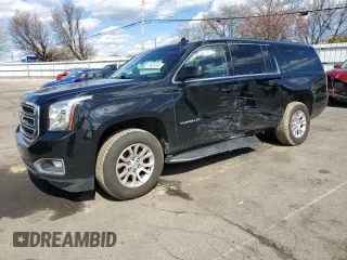 2017 GMC Yukon XL SLT with VIN 1GKS2GKC0HR402261, listed as a Copart auction lot 53301325 with 120,354 mi miles and Salvage Title. Bid and sale history available at carsss.com. Image 1.