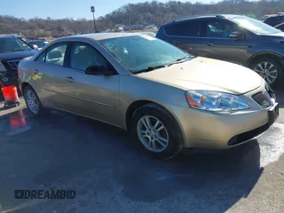 2006 Pontiac G6 6-Cyl z VIN 1G2ZG558464249518, wystawiony jako IAAI lot #41427578 z przebiegiem 116 369 mil mil oraz . Historia ofert i sprzedaży dostępna na DreamBid. Obrazek 1.