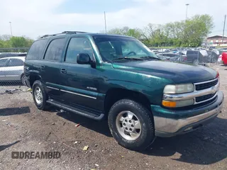 2001 Chevrolet Tahoe LT with VIN 1GNEC13T91R190037, listed as a IAAI auction lot 42034500 with 1 mi miles. Bid and sale history available at carsss.com. Image 1.