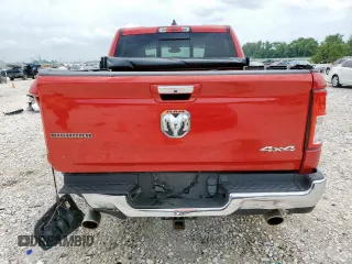 2019 Ram 1500 Big Horn с VIN 1C6SRFFT5KN879592, выставлен на аукционе Copart как лот 59029515 с пробегом 96 470 миль миль и Списание • Salvage title. История ставок и продаж доступна на DreamBid. Изображение 6.