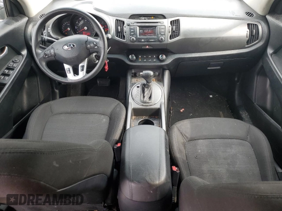 2013 Kia Sportage LX with VIN KNDPB3A25D7448371, listed as a Copart auction lot 53491005 with 187,407 mi miles and Clean title. Bid and sale history available at DreamBid. Image 8.
