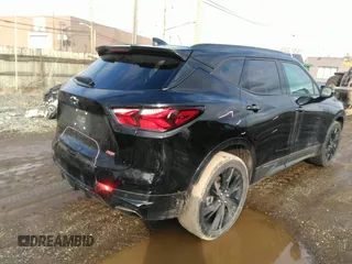 2021 Chevrolet Blazer RS with VIN 3GNKBERS9MS564305, listed as a IAAI auction lot 41662908 with 30,065 mi miles and . Bid and sale history available at DreamBid. Image 4.