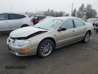 2002 Chrysler 300M with VIN 2C3AE66G62H164613, listed as a Copart auction lot 41501255 with 75,369 mi miles and Salvage Title. Bid and sale history available at carsss.com. Image 1.