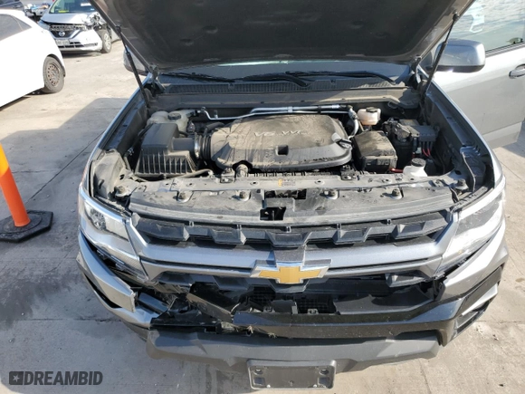 2022 Chevrolet Colorado 2WD LT with VIN 1GCGSCEN7N1124248, listed as a Copart auction lot 50637835 with 25,494 mi miles and Salvage Title. Bid and sale history available at carsss.com. Image 12.
