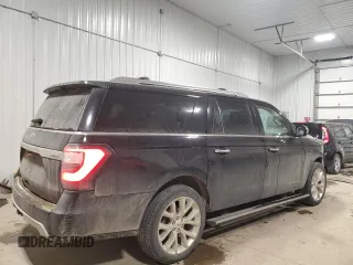 2018 Ford Expedition Max Platinum with VIN 1FMJK1MT4JEA64566, listed as a Copart auction lot 84215404 with 112,938 mi miles and Salvage title. Bid and sale history available at DreamBid. Image 3.