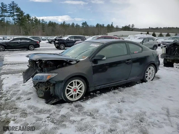 2009 Scion tC with VIN JTKDE167490297776, listed as a Copart auction lot 46150795 with 177,404 mi miles and Salvage Title. Bid and sale history available at carsss.com. Image 10.
