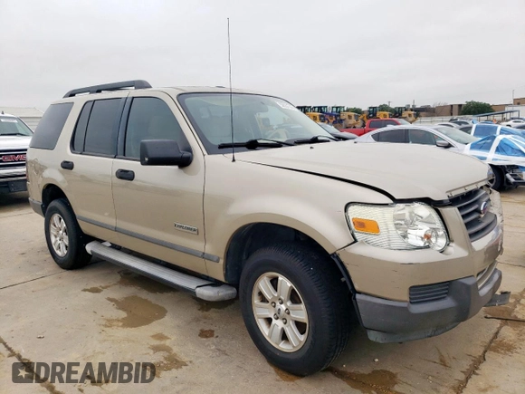 2006 Ford Explorer XLS with VIN 1FMEU62E06UA49198, listed as a Copart auction lot 59551545 with 68,883 mi miles and Salvage title. Bid and sale history available at DreamBid. Image 4.