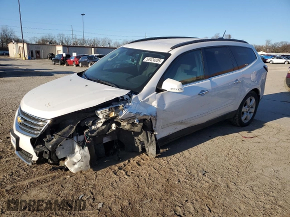 2016 Chevrolet Traverse LT with VIN 1GNKRGKD6GJ292045, listed as a Copart auction lot 50424205 with 160,450 mi miles and Salvage Title. Bid and sale history available at DreamBid. Image 1.