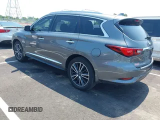 2019 Infiniti QX60 Pure with VIN 5N1DL0MN7KC563655, listed as a IAAI auction lot 42469111 with 84,864 mi miles and . Bid and sale history available at DreamBid. Image 3.
