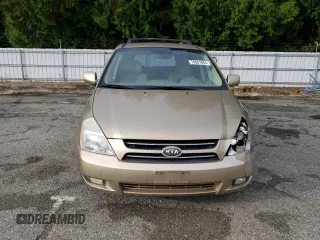 2006 Kia Sedona LX with VIN KNDMB233866080327, listed as a Copart auction lot 74601084 with 219,974 mi miles and Salvage Title. Bid and sale history available at carsss.com. Image 5.