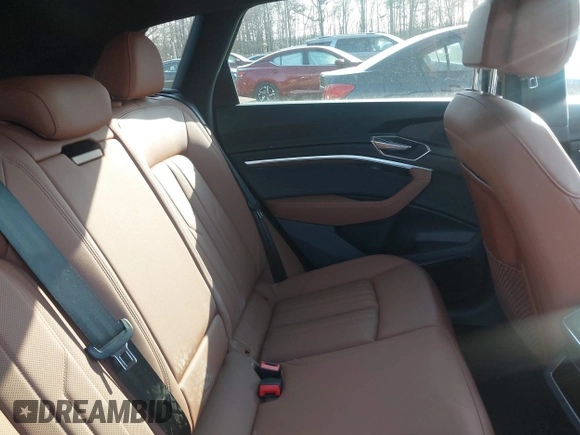 2021 Audi e-tron Premium Plus with VIN WA1LAAGE3MB028896, listed as a IAAI auction lot 41415811 with 39,770 mi miles and . Bid and sale history available at DreamBid. Image 8.