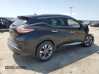 2016 Nissan Murano SL z VIN 5N1AZ2MHXGN129734, wystawiony jako Copart lot #51415795 z przebiegiem 184 290 mil mil oraz Szkody całkowita. Historia ofert i sprzedaży dostępna na DreamBid. Obrazek 3.