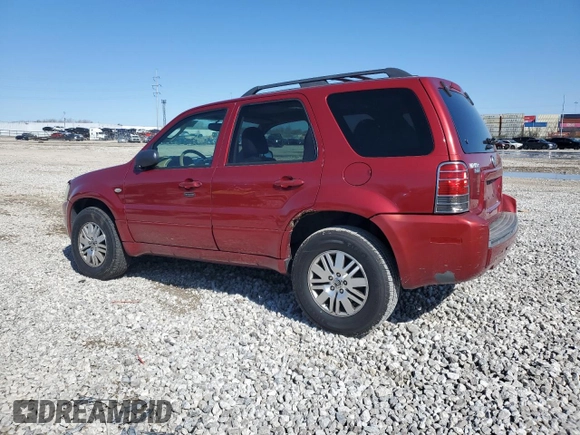 2005 Mercury Mariner Luxury with VIN 4M2YU57105DJ18837, listed as a Copart auction lot 52105545 with 177,049 mi miles and Salvage title. Bid and sale history available at DreamBid. Image 2.
