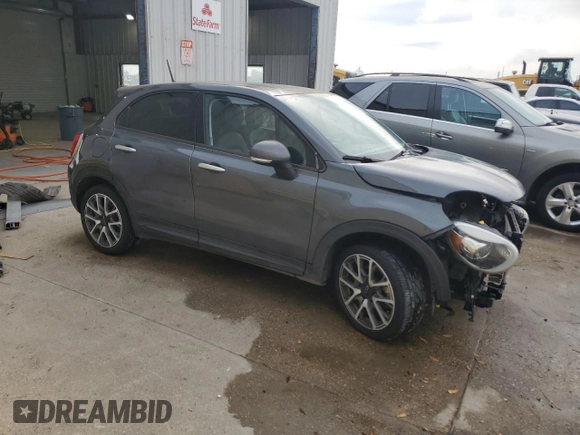 2017 FIAT 500X Urbana Edition with VIN ZFBCFXCB8HP586194, listed as a Copart auction lot 49710965 with 42,716 mi miles and Salvage title. Bid and sale history available at DreamBid. Image 4.