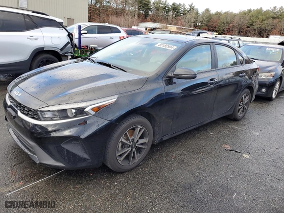 2023 Kia Forte LXS with VIN 3KPF24AD7PE654248, listed as a Copart auction lot 84835524 with 108,824 mi miles and Salvage Title. Bid and sale history available at carsss.com. Image 1.