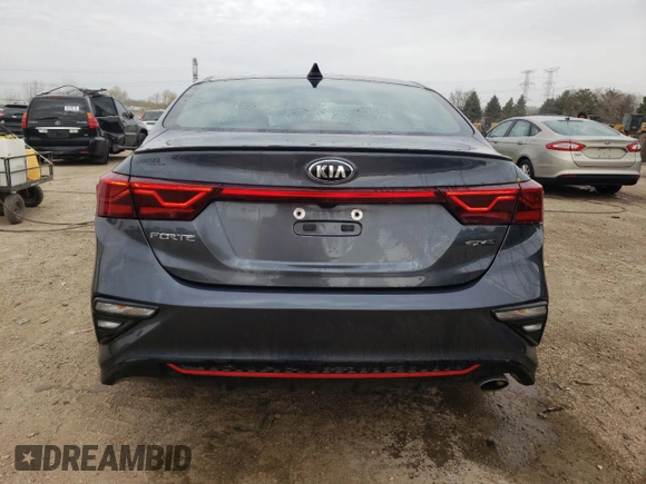 2021 Kia Forte GT-Line z VIN 3KPF34AD6ME410826, wystawiony jako Copart lot #53441175 z przebiegiem 34 797 mil mil oraz Szkoda całkowita • Salvage title. Historia ofert i sprzedaży dostępna na DreamBid. Obrazek 6.