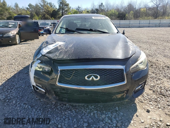 2017 Infiniti Q50 3.0t Premium with VIN JN1EV7AR0HM838033, listed as a Copart auction lot 49267315 with 75,032 mi miles and Salvage Title. Bid and sale history available at carsss.com. Image 5.