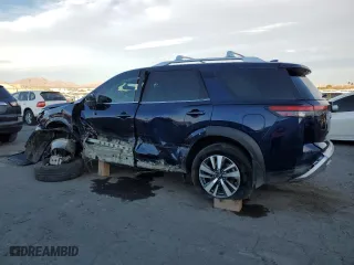 2024 Nissan Pathfinder SL with VIN 5N1DR3CC6RC252552, listed as a Copart auction lot 86619954 with 3,509 mi miles and Salvage Title. Bid and sale history available at carsss.com. Image 2.