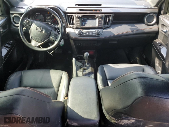 2017 Toyota RAV4 SE with VIN JTMNFREV7HJ142221, listed as a Copart auction lot 86334074 with 123,165 mi miles and Salvage title. Bid and sale history available at DreamBid. Image 8.