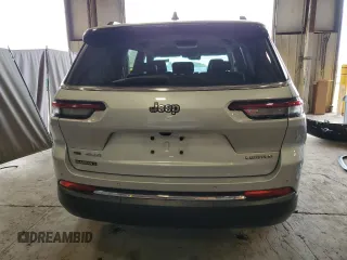 2021 Jeep Grand Cherokee Limited with VIN 1C4RJKBG5M8124315, listed as a Copart auction lot 60843065 with 52,204 mi miles and Salvage title. Bid and sale history available at DreamBid. Image 6.