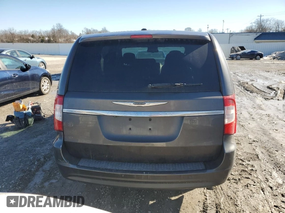 2016 Chrysler Town & Country S with VIN 2C4RC1HG0GR120306, listed as a Copart auction lot 42904635 with 133,052 mi miles and Salvage Title. Bid and sale history available at carsss.com. Image 6.
