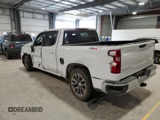 2022 Chevrolet Silverado 1500 LT with VIN 1GCPDDEK8NZ518672, listed as a Copart auction lot 83454114 with 40,850 mi miles and Salvage Title. Bid and sale history available at DreamBid. Image 2.