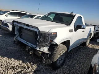 2024 GMC Sierra 1500 with VIN 3GTNUAED0RG333478, listed as a Copart auction lot 86540664 with 7,339 mi miles and Salvage Title. Bid and sale history available at DreamBid. Image 1.